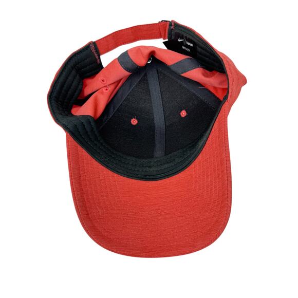 Nike Legacy91 Tech Golf Baseball Cap Unisex Orange Dri-Fit‎ Adjustable Strapback - Picture 5 of 8